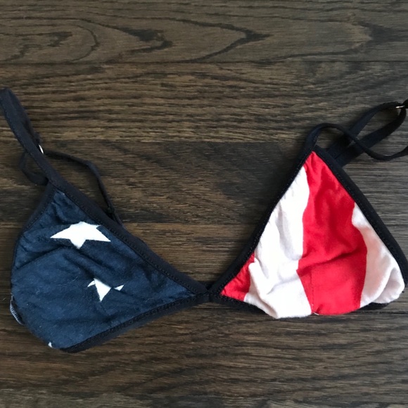 Brandy Melville Other - Brandy Melville American Flag Bralette
